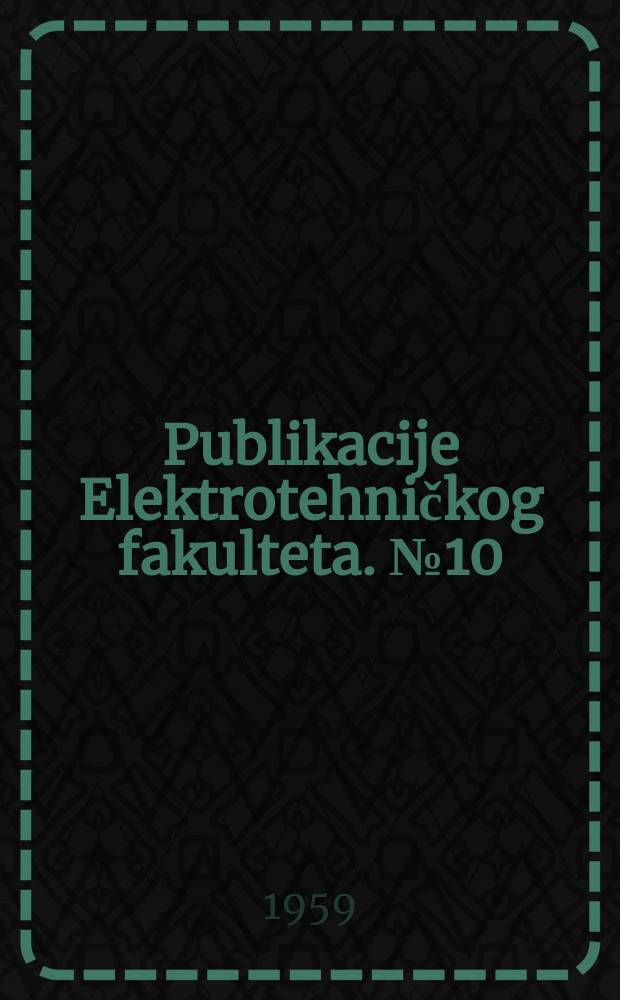 Publikacije Elektrotehničkog fakulteta. №10 : Uslovi za promenu faznog reda pri prekidu jednog faznog provodnika