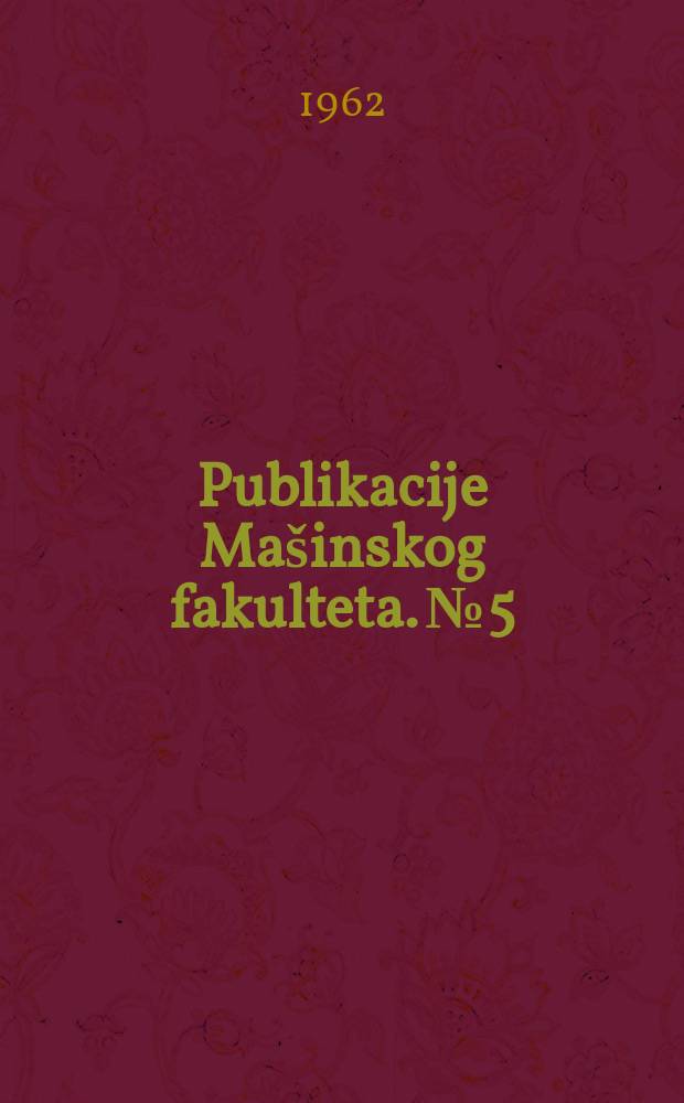 Publikacije Mašinskog fakulteta. №5 : Knoblauch's formulae and their application to the rolling of the sphere without sliding on the unmovable surface