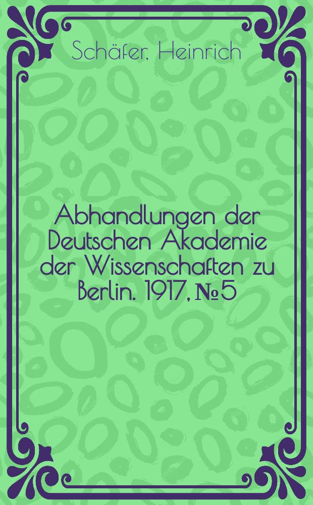 Abhandlungen der Deutschen Akademie der Wissenschaften zu Berlin. 1917, №5 : Nubische Texte im Dialekte der Kun&ucirc;zi (Mundart von Abuh&ocirc;r)