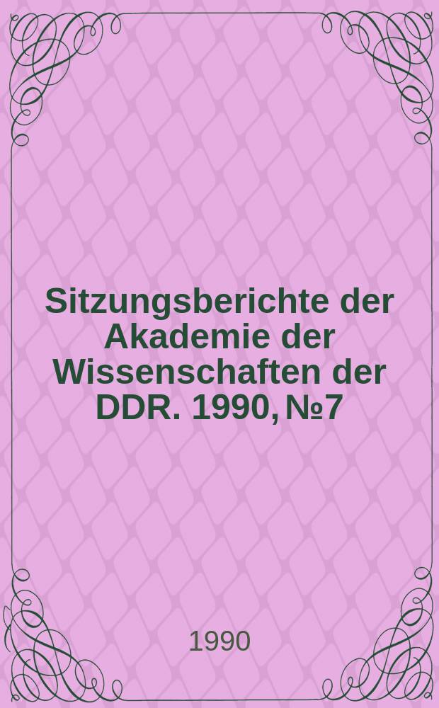 Sitzungsberichte der Akademie der Wissenschaften der DDR. 1990, №7 : Schillers literarische Strategie nach der Französischen Revolution