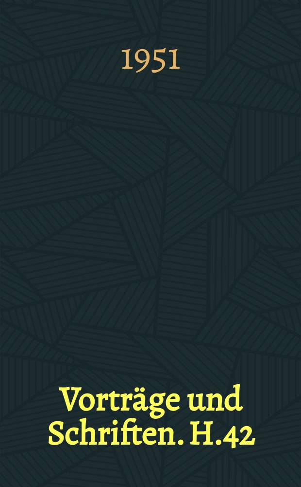 Vorträge und Schriften. H.42 : Die Geschichte der Paläobotanik und ihrer Ausweitungen in Berlin