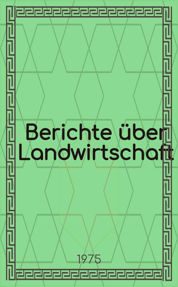 Berichte über Landwirtschaft : Zeitschrift für Agrarpolitik und Landwirtschaft Hrsg. von Reichsmin. für Ernährung u. Landwirtschaft : Biologisch-technische Fortschritte in der Milchproduktion und Proteingewinnung