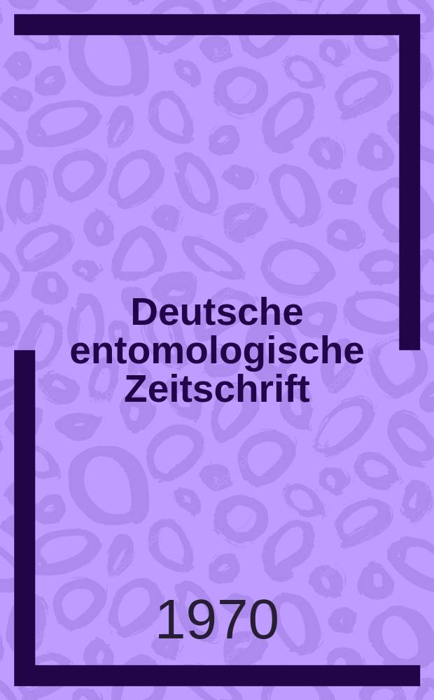 Deutsche entomologische Zeitschrift : Hrsg. von der Deutschen entomologischen Gesellschaft (bisher "Berliner entomologischer verein"). Bd.17, Указатель