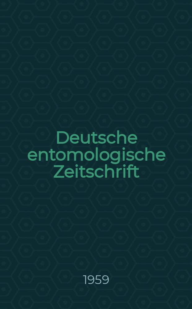 Deutsche entomologische Zeitschrift : Hrsg. von der Deutschen entomologischen Gesellschaft (bisher "Berliner entomologischer verein"). Bd.6, H.4