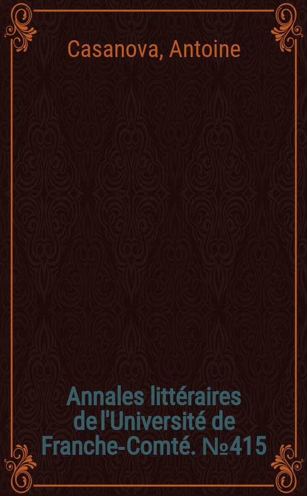 Annales littéraires de l'Université de Franche-Comté. №415 : Paysans et machines à la fin du XVIIIe siècle