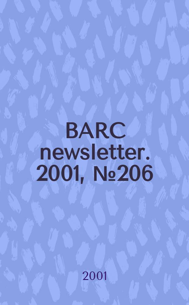 BARC newsletter. 2001, №206