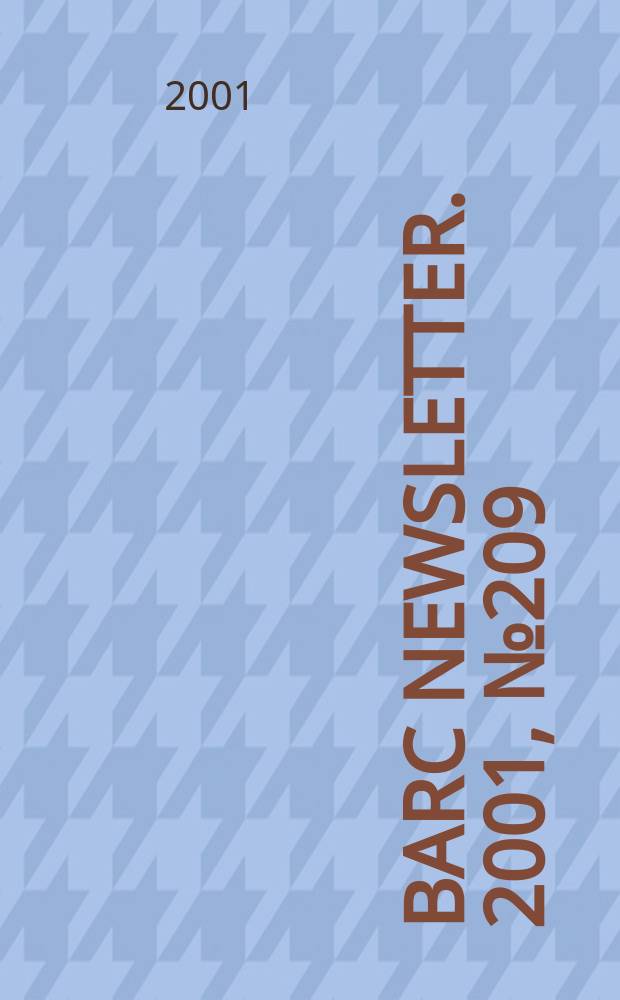 BARC newsletter. 2001, №209