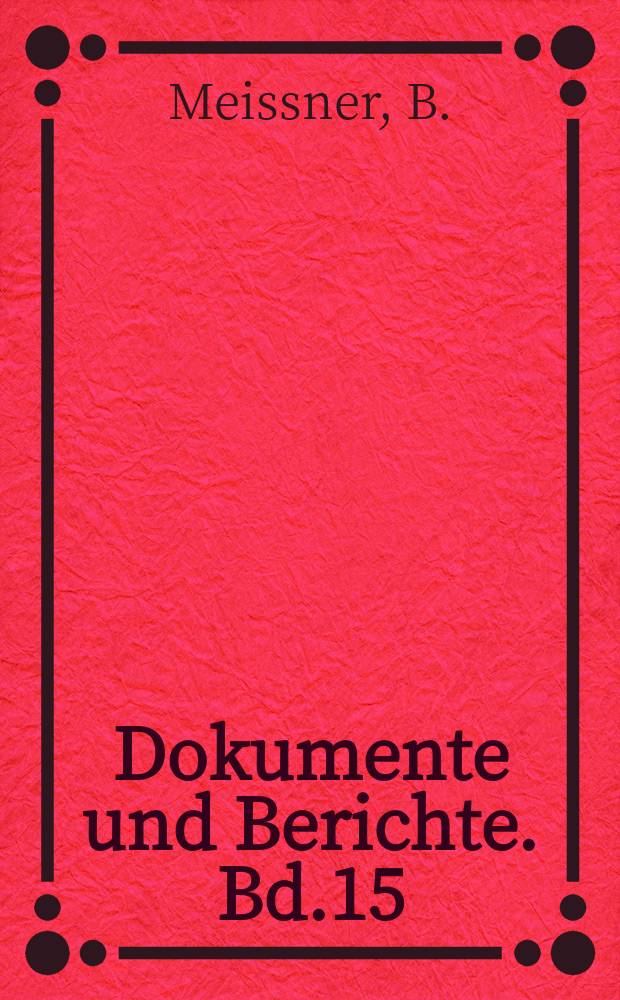 Dokumente und Berichte. Bd.15 : Russland unter Chruschtschow