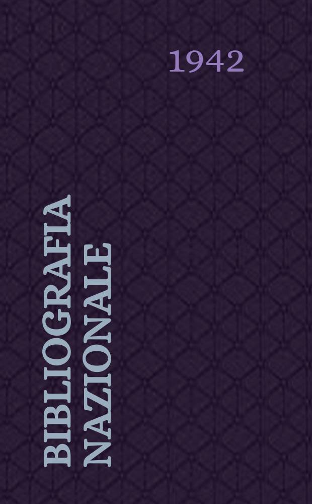 Bibliografia nazionale