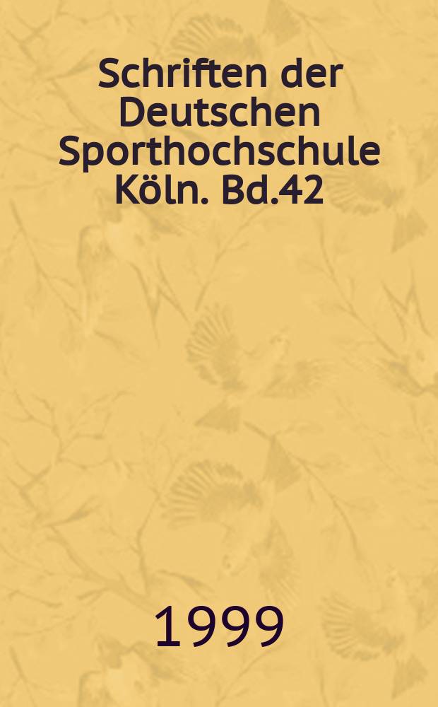 Schriften der Deutschen Sporthochschule Köln. Bd.42 : Kommunikatives Handeln im Sportunterricht