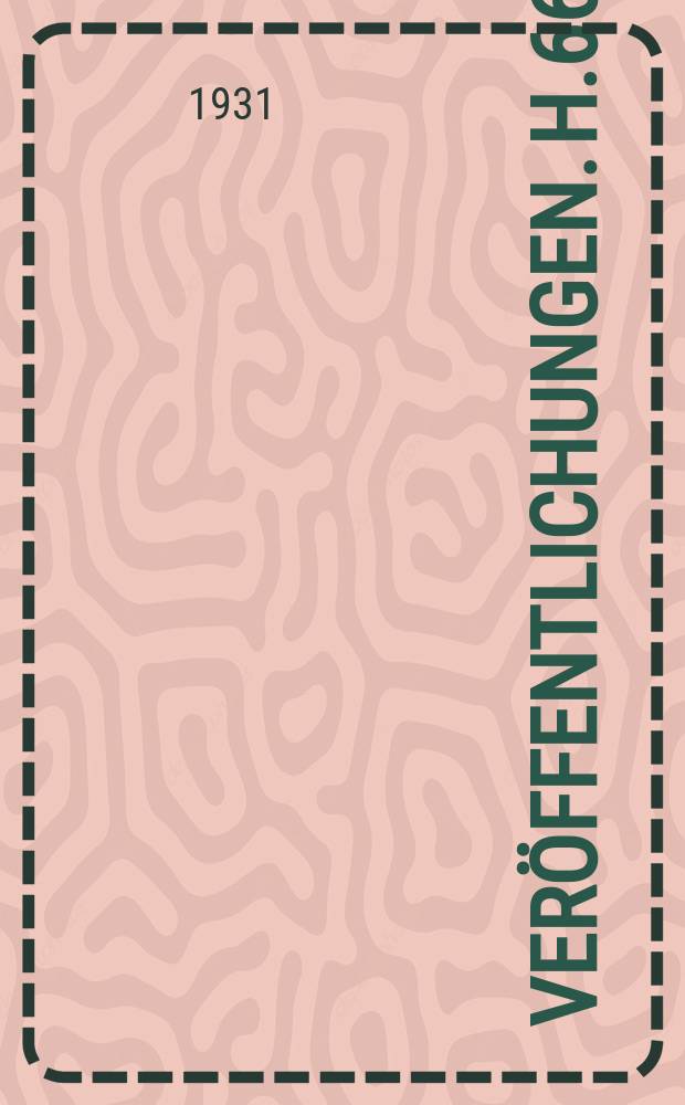 [Veröffentlichungen]. H.66 : Versuche mit stahlbewehrten Balken