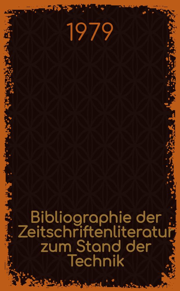 Bibliographie der Zeitschriftenliteratur zum Stand der Technik : Ein. nach der "Intern. Patent klassifikation" geordneten Verz. von Zeitschrifenauf sätzen, die im Berichtszeitraum der Prüfstoffsammlung des Deutschen Patentamtes zugingen. Jg.3 1978, Bd.3 : Elektrotechnik