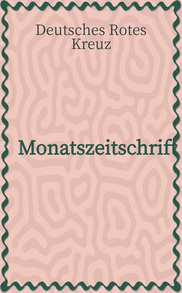 Monatszeitschrift