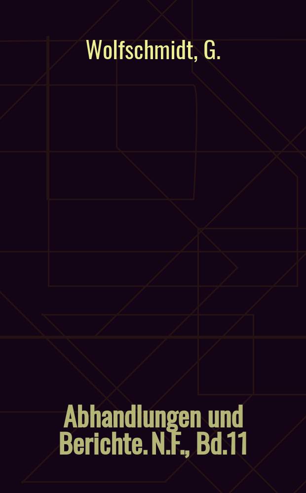 Abhandlungen und Berichte. N.F., Bd.11 : Milchstraße Nebel. Galaxien