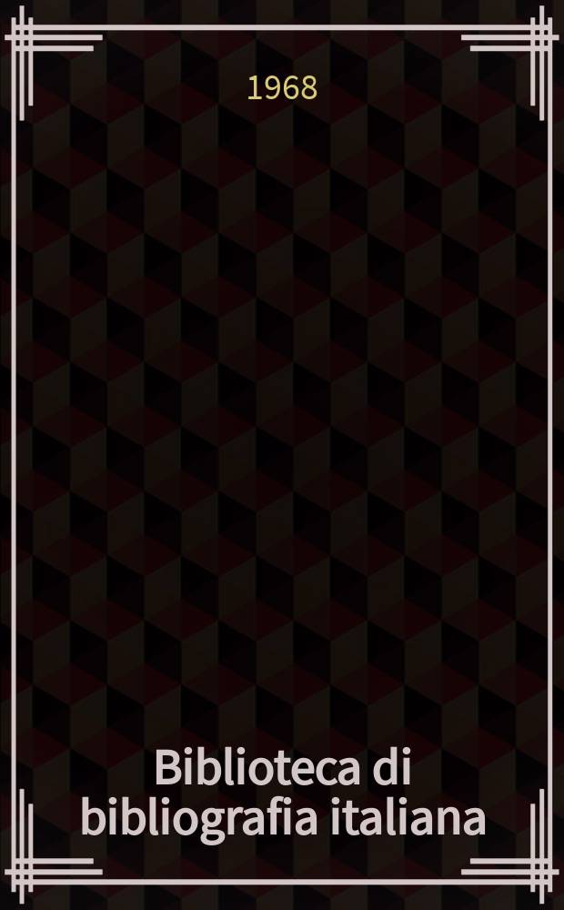 Biblioteca di bibliografia italiana : Supplementi a La Bibliofilia. 53 : Annali della stamperia Stigliola a Porta in Napoli (1593-1606)