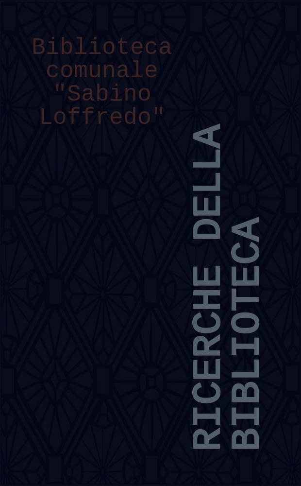 Ricerche della Biblioteca