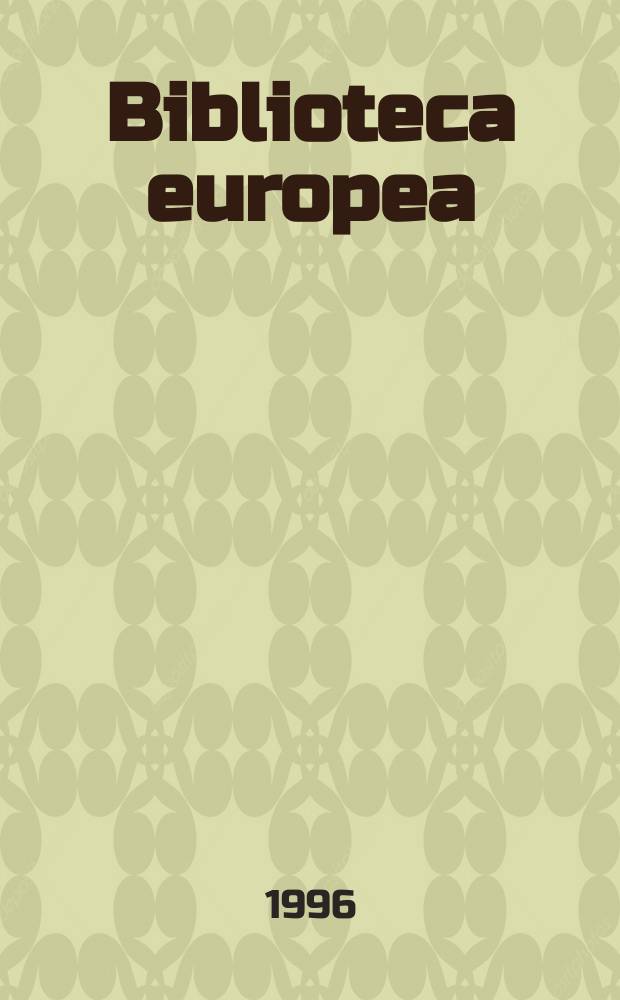 Biblioteca europea
