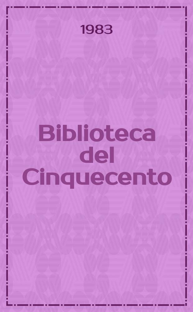 Biblioteca del Cinquecento