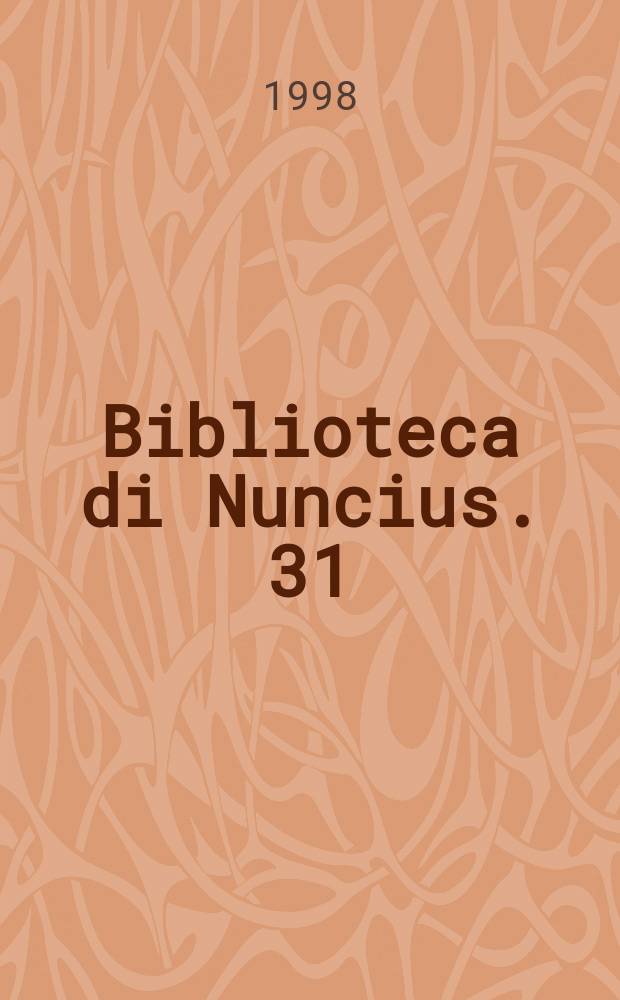 Biblioteca di Nuncius. 31 : Giambattista Aleottie gli ingegneri del Rinascimento