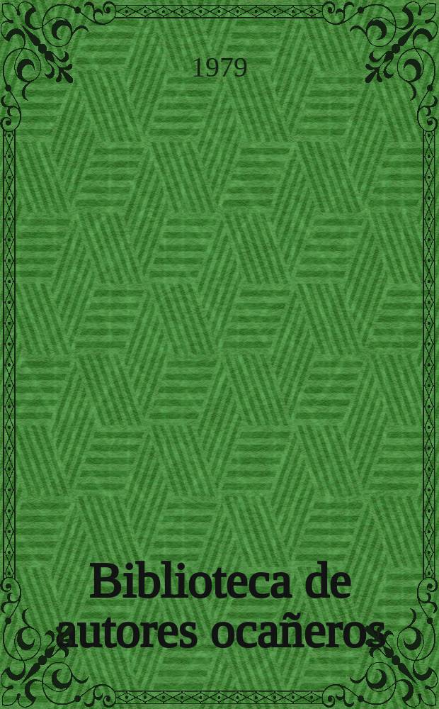 Biblioteca de autores ocañeros : Publ. de la Escuela de bellas artes. 16 : Antologia histórica
