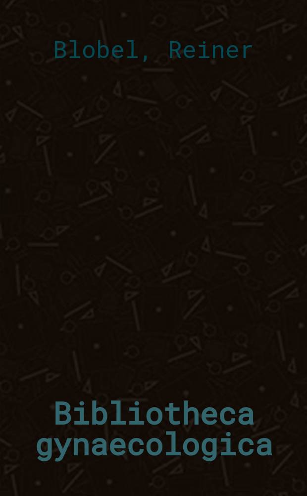 Bibliotheca gynaecologica : Suppl. ad Gynaecologica. Fasc. 40 : Über das Choriongonadotropin