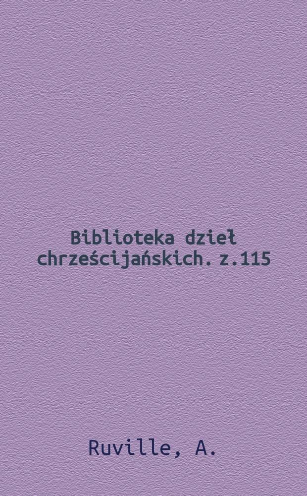 Biblioteka dzieł chrześcijańskich. z.115 : Powrót do kościoła powszechnego