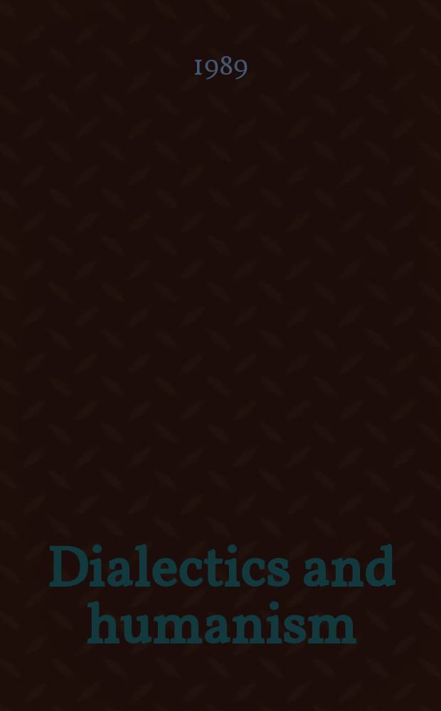Dialectics and humanism : The Polish philosophical quarterly. Vol.16, №1 : Polish-Jewish relations in a philosophical perspective