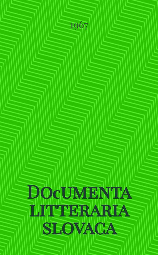 Doсumenta litteraria slovaca : Vydala Matica slovenská. Sv.3 : Korešpondencia Jana Hollého