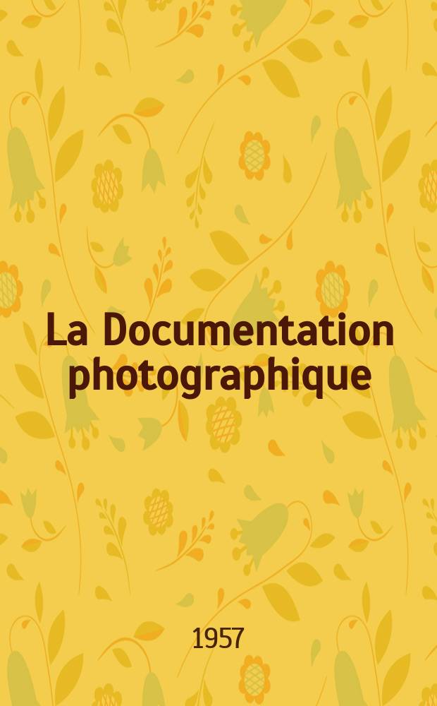 La Documentation photographique : Réalisée par la Documentation française (Présidence du conseil et par l'Institut pédagogique national (Ministère de l'éducation nationale). №173 : La lutte contre les maladies