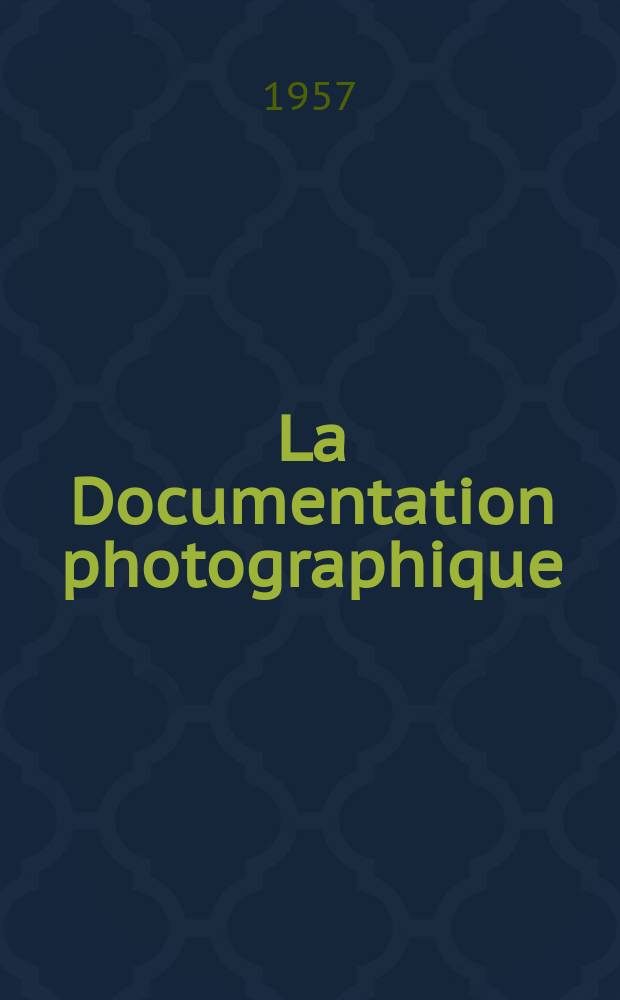 La Documentation photographique : Réalisée par la Documentation française (Présidence du conseil et par l'Institut pédagogique national (Ministère de l'éducation nationale). №176 : Les insectes