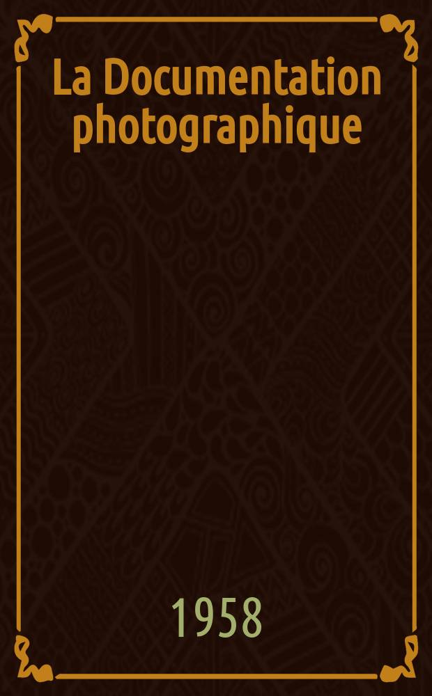La Documentation photographique : Réalisée par la Documentation française (Présidence du conseil et par l'Institut pédagogique national (Ministère de l'éducation nationale). №190 : L'Italie