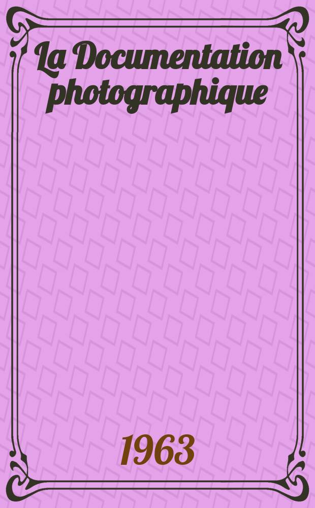 La Documentation photographique : Réalisée par la Documentation française (Présidence du conseil et par l'Institut pédagogique national (Ministère de l'éducation nationale). №238 : L'expansion régionale