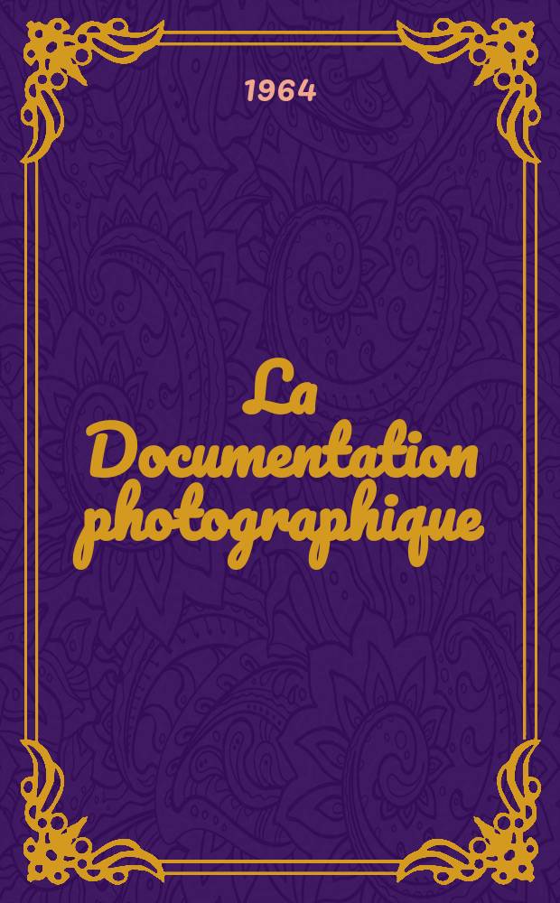 La Documentation photographique : Réalisée par la Documentation française (Présidence du conseil et par l'Institut pédagogique national (Ministère de l'éducation nationale). №244 : Métropoles régionales