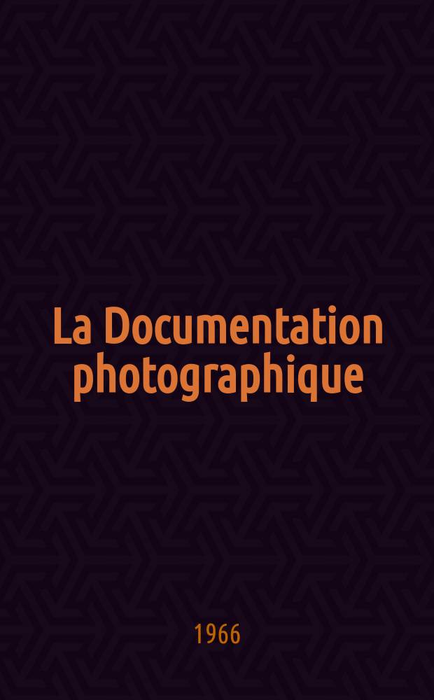 La Documentation photographique : Réalisée par la Documentation française (Présidence du conseil et par l'Institut pédagogique national (Ministère de l'éducation nationale). №271 : Le tourisme en France