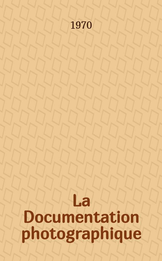 La Documentation photographique : Réalisée par la Documentation française (Présidence du conseil et par l'Institut pédagogique national (Ministère de l'éducation nationale). №302/303 : Le monde indien