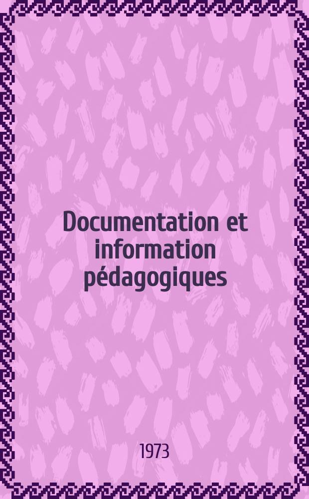 Documentation et information pédagogiques : Bulletin du Bureau international d'éducation. Année47 1973, №186 : L'enseignement technique de...