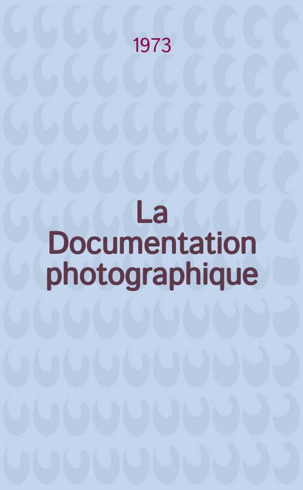 La Documentation photographique : Réalisée par la Documentation française (Présidence du conseil et par l'Institut pédagogique national (Ministère de l'éducation nationale). №6004 : (La China)
