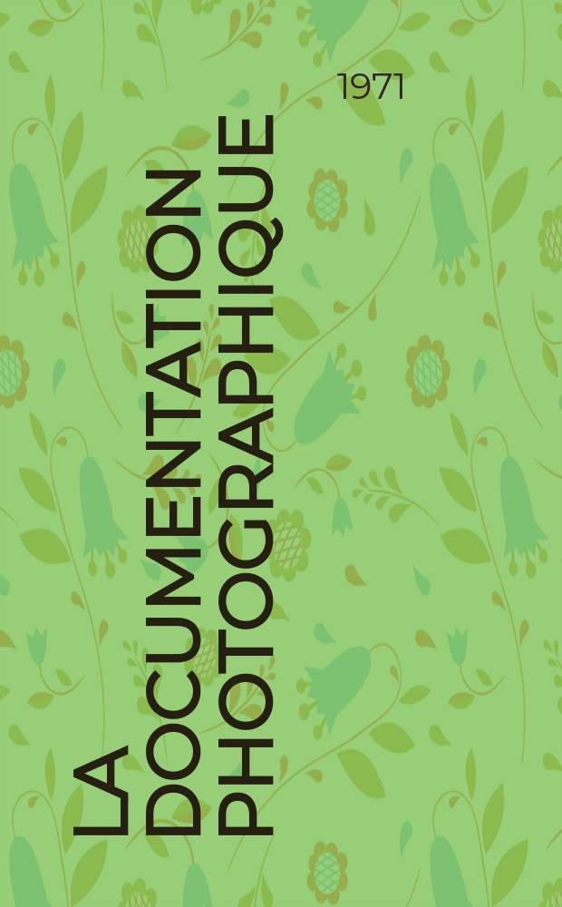 La Documentation photographique : Réalisée par la Documentation française (Présidence du conseil et par l'Institut pédagogique national (Ministère de l'éducation nationale). №318/319 : URSS 1917-1953