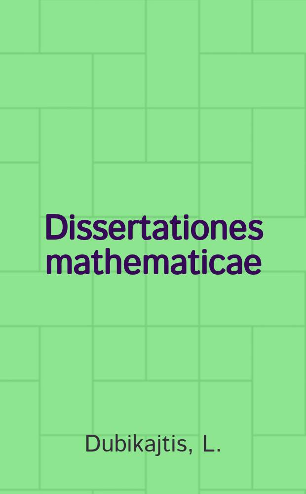 Dissertationes mathematicae : Rozprawy matematyczne. 15 : La g&eacute;om&eacute;trie de Lie