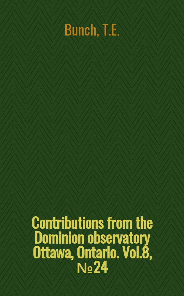 Contributions from the Dominion observatory Ottawa, Ontario. Vol.8, №24 : Shock-induced structural disorder in plagioclase and quartz