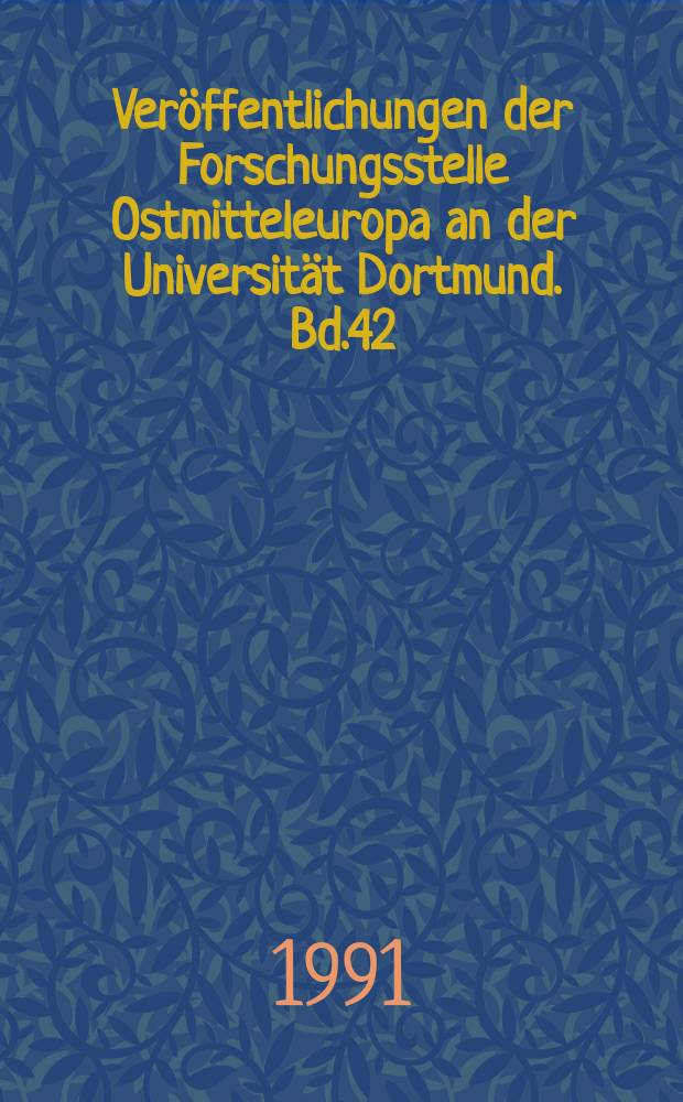 Ver&ouml;ffentlichungen der Forschungsstelle Ostmitteleuropa an der Universit&auml;t Dortmund. Bd.42 : Die Slawische Sokol- bewegung