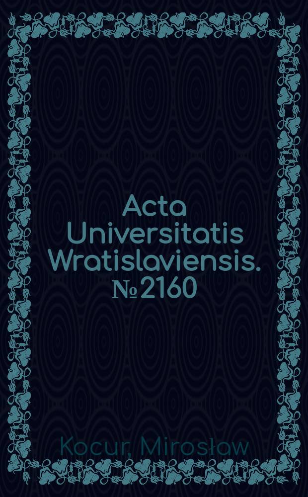Acta Universitatis Wratislaviensis. №2160 : Teatr antycznej Grecji