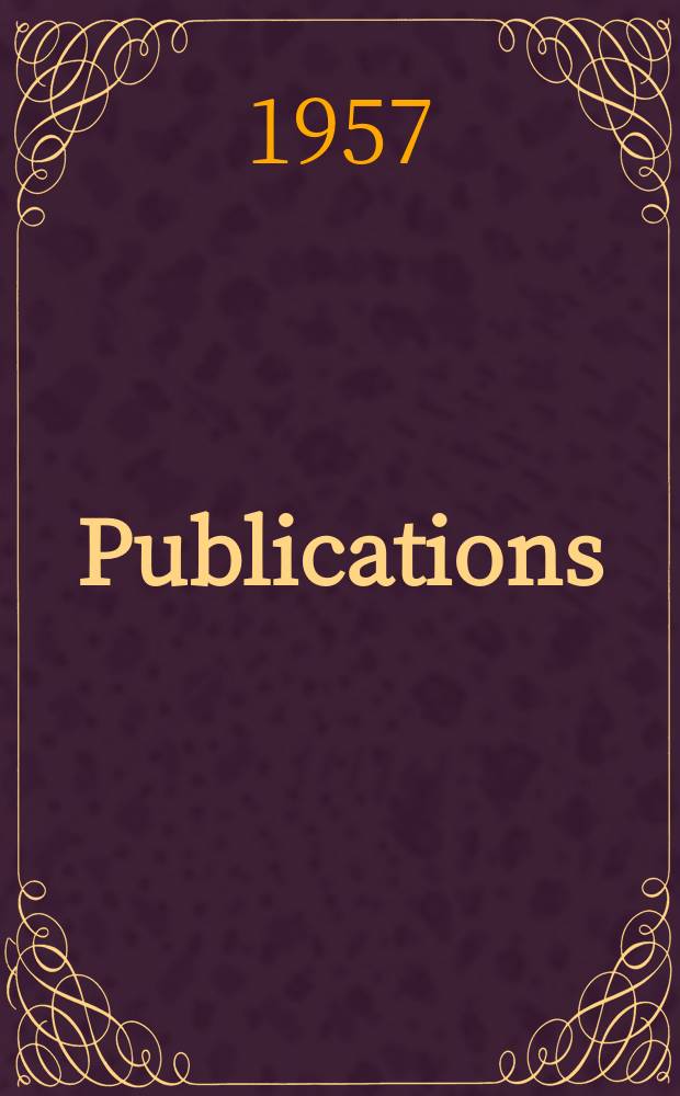 [Publications