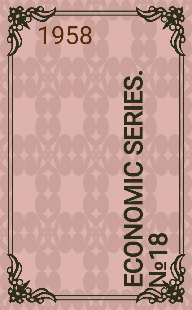 Economic series. №18 : Labor in modern Japan