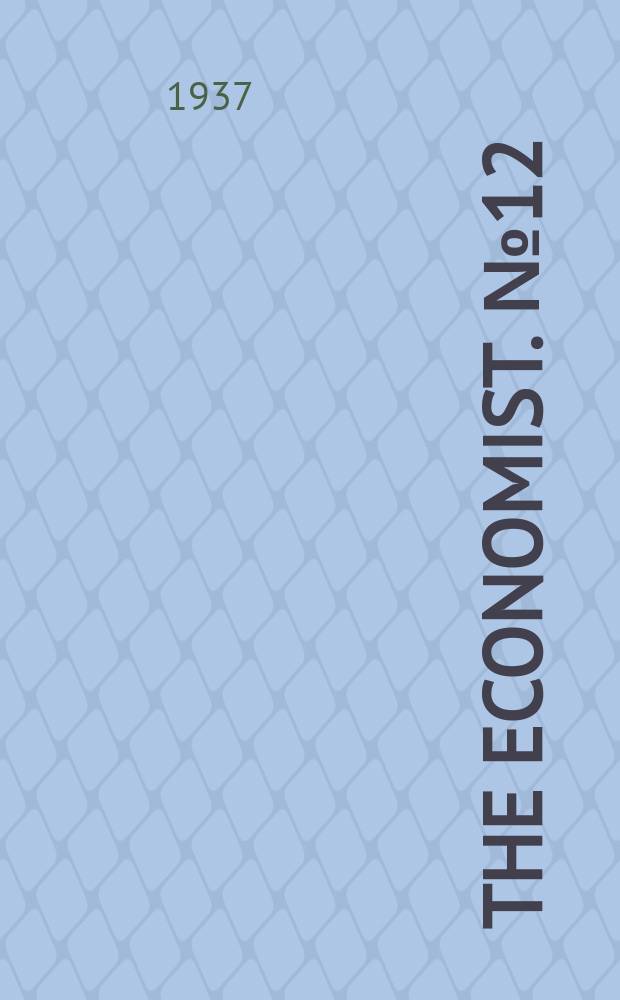 The Economist. №12