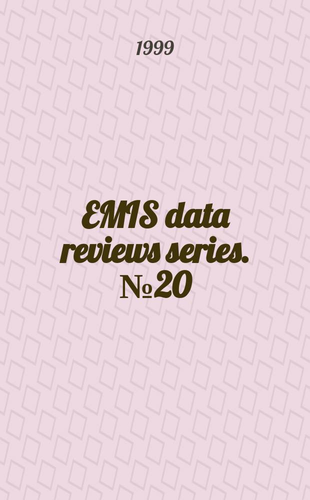 EMIS data reviews series. №20 : Properties of crystalline silicon