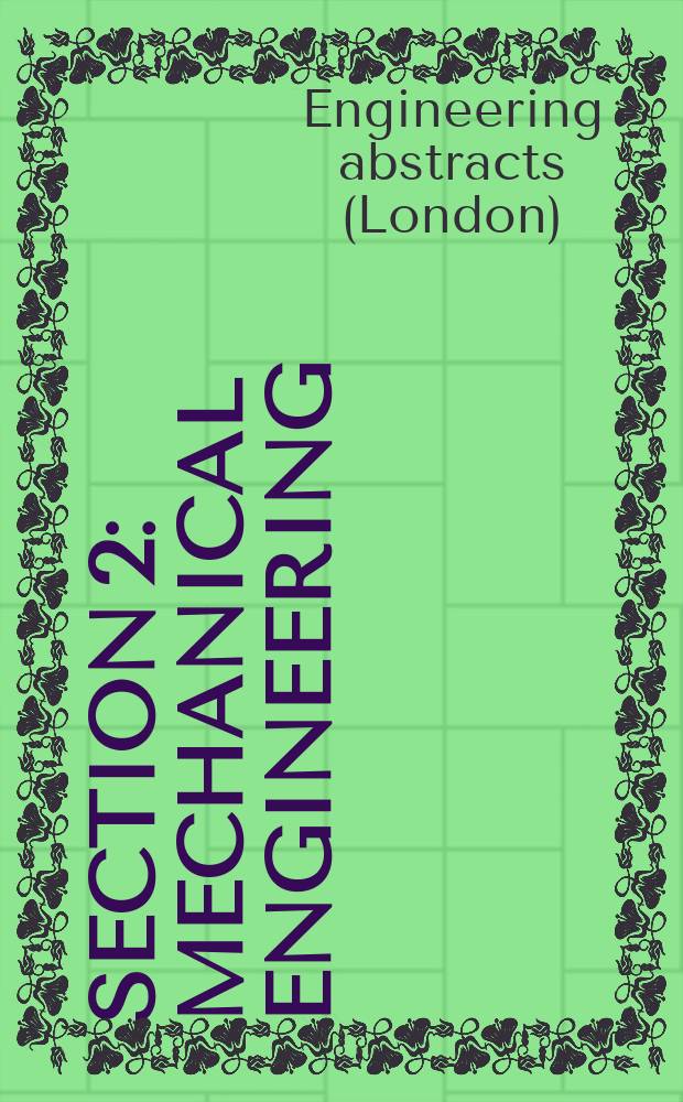 Section 2 : Mechanical engineering