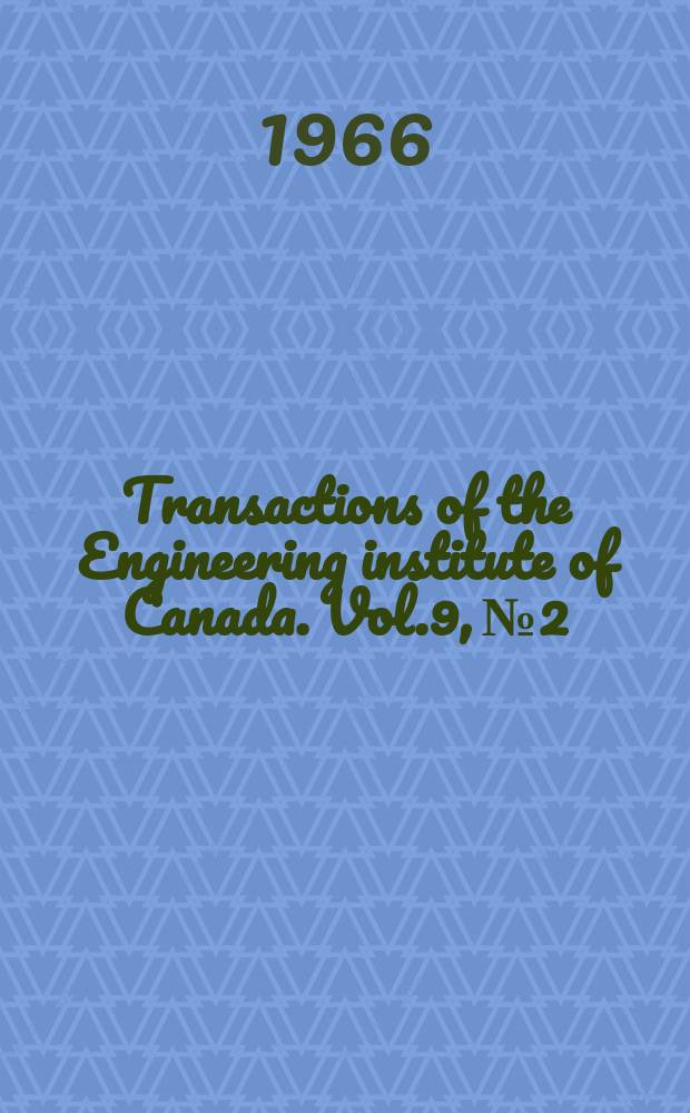Transactions of the Engineering institute of Canada. Vol.9, №2 : Characteristics of self energized hydrostatic seals for rotating shafts