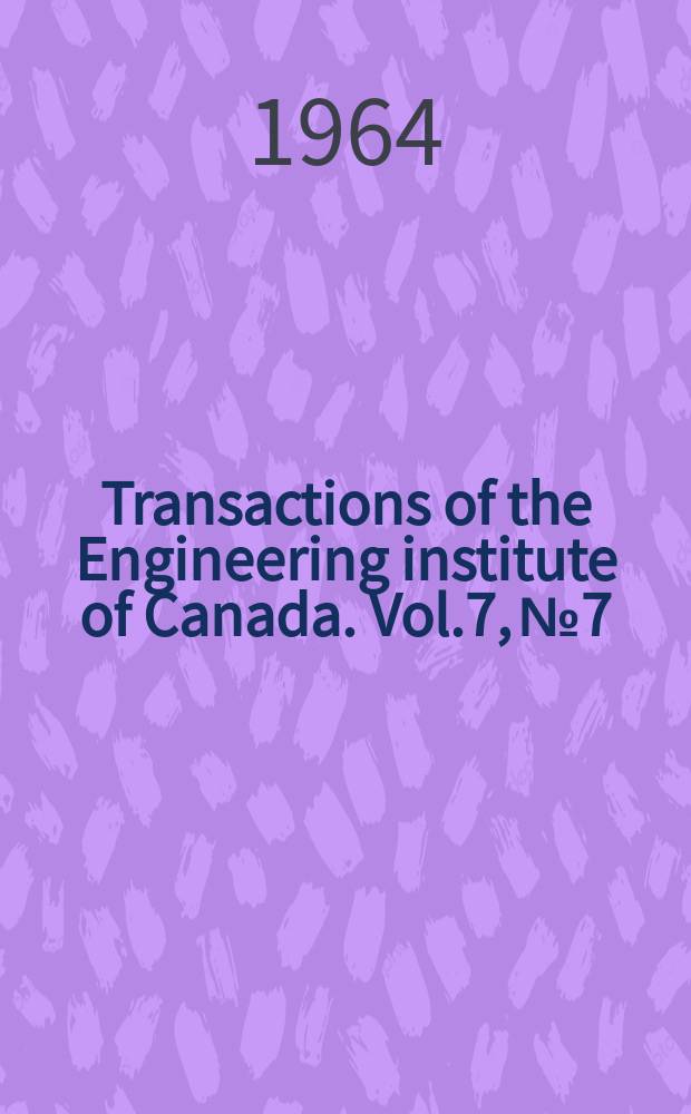 Transactions of the Engineering institute of Canada. Vol.7, №7 : The Influence of weather on corona power loss and radio interference of H.V. Lines
