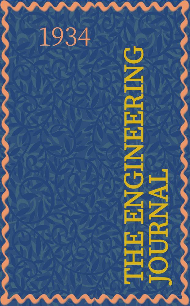 The Engineering journal : The journal of the Engineering institute of Canada